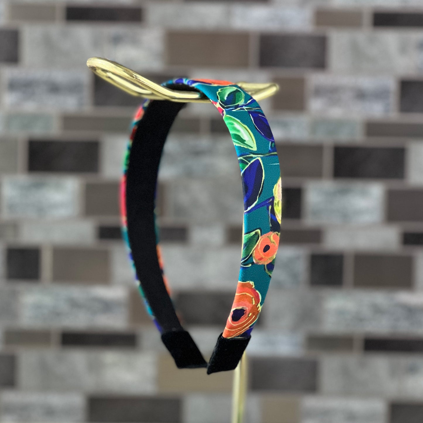 FloraBlendDark Slim Headband