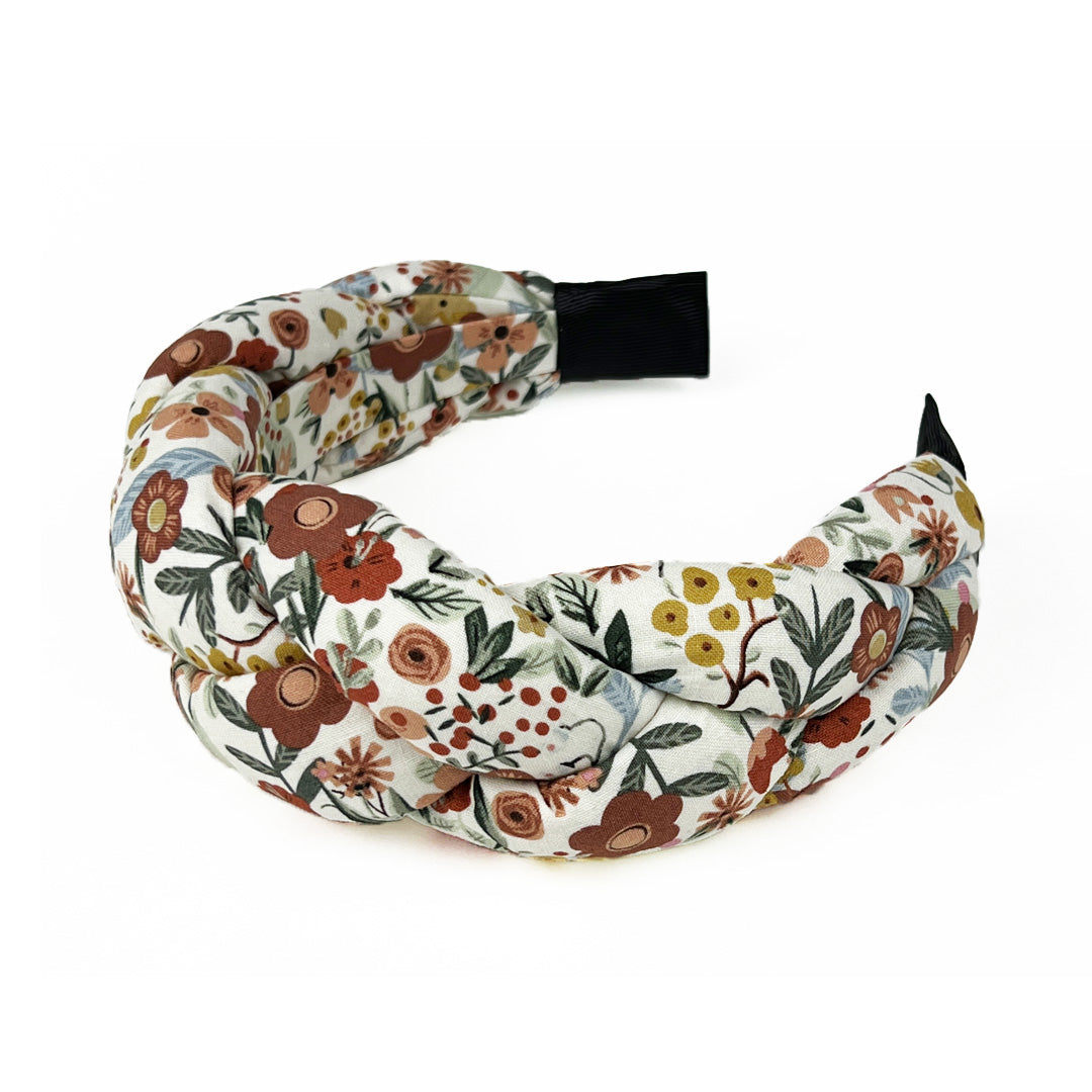EarthyBloom Headband & Scrunchie & Keychain Bundle