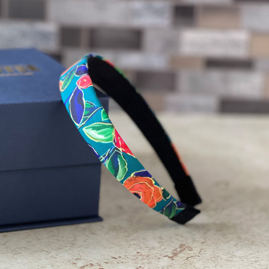 FloraBlendDark Slim Headband