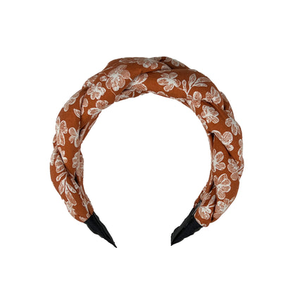 AmberBlossom Braided Headband