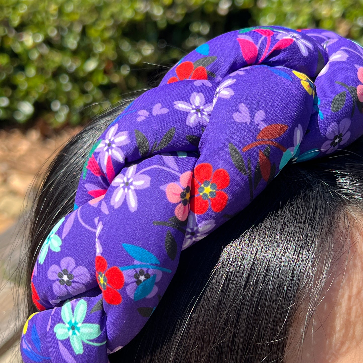 Mauve Braided Headband