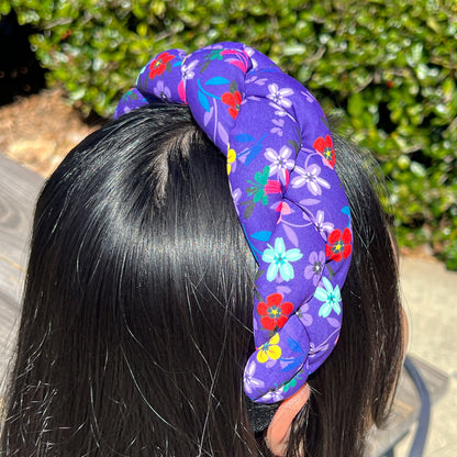 Mauve Braided Headband