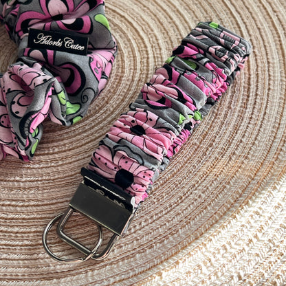 Rosetone Scrunchie & Keychain Bundle